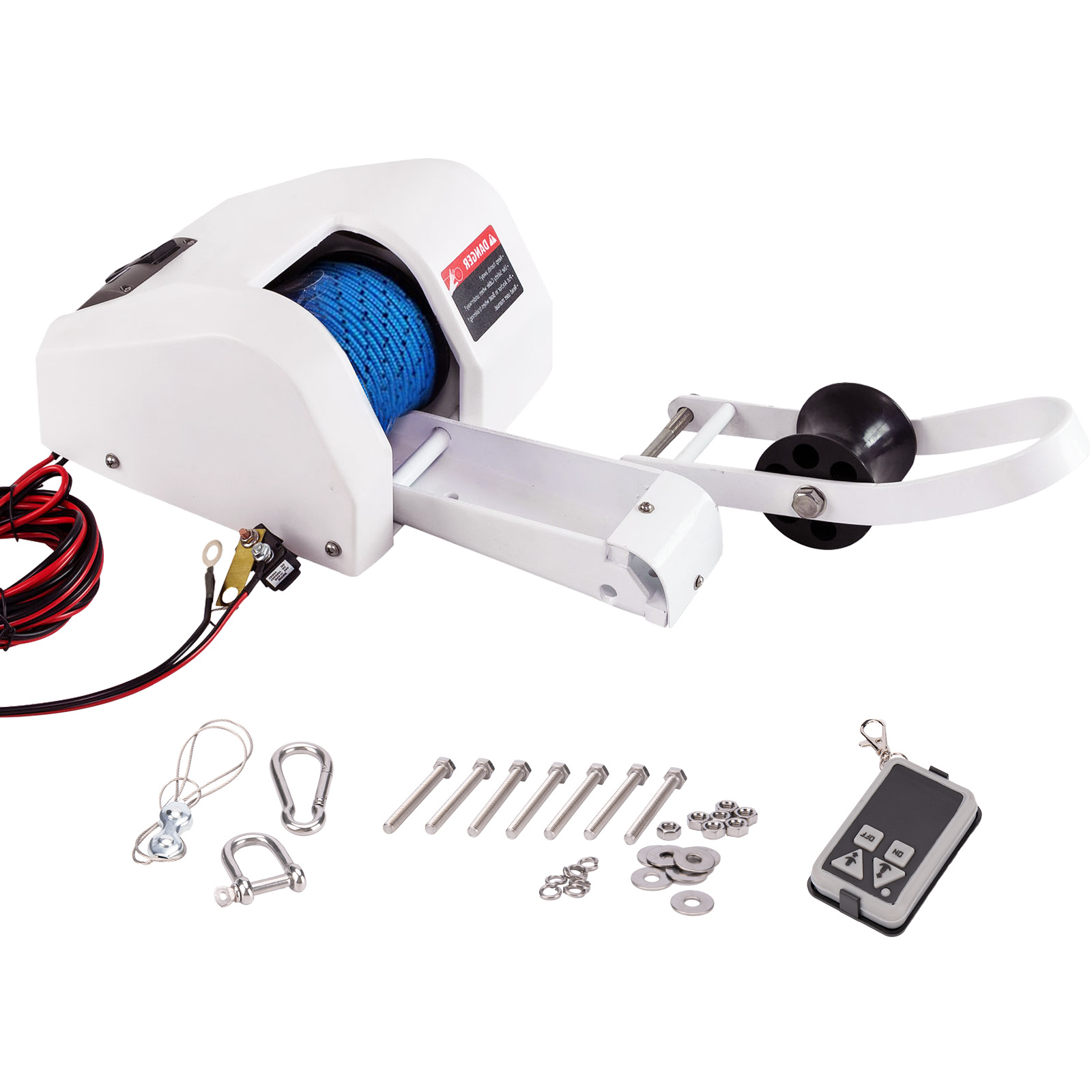 Treuil d'ancrage électrique po - Fishing Boat Steering Wheel avis et prix
