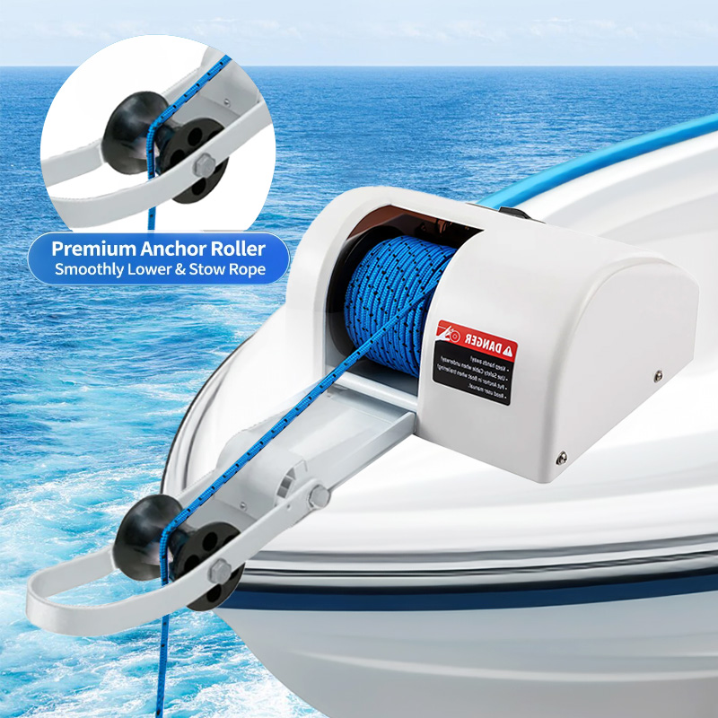 Treuil d'ancrage électrique po - Fishing Boat Steering Wheel avis et prix